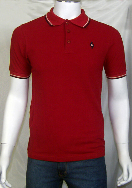 Polo Spirit of 69 rojo